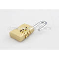 RP-141 30mm combination brass suitcase lock